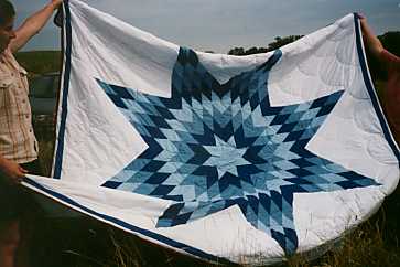 Full Size Star Quilt  #1998100201